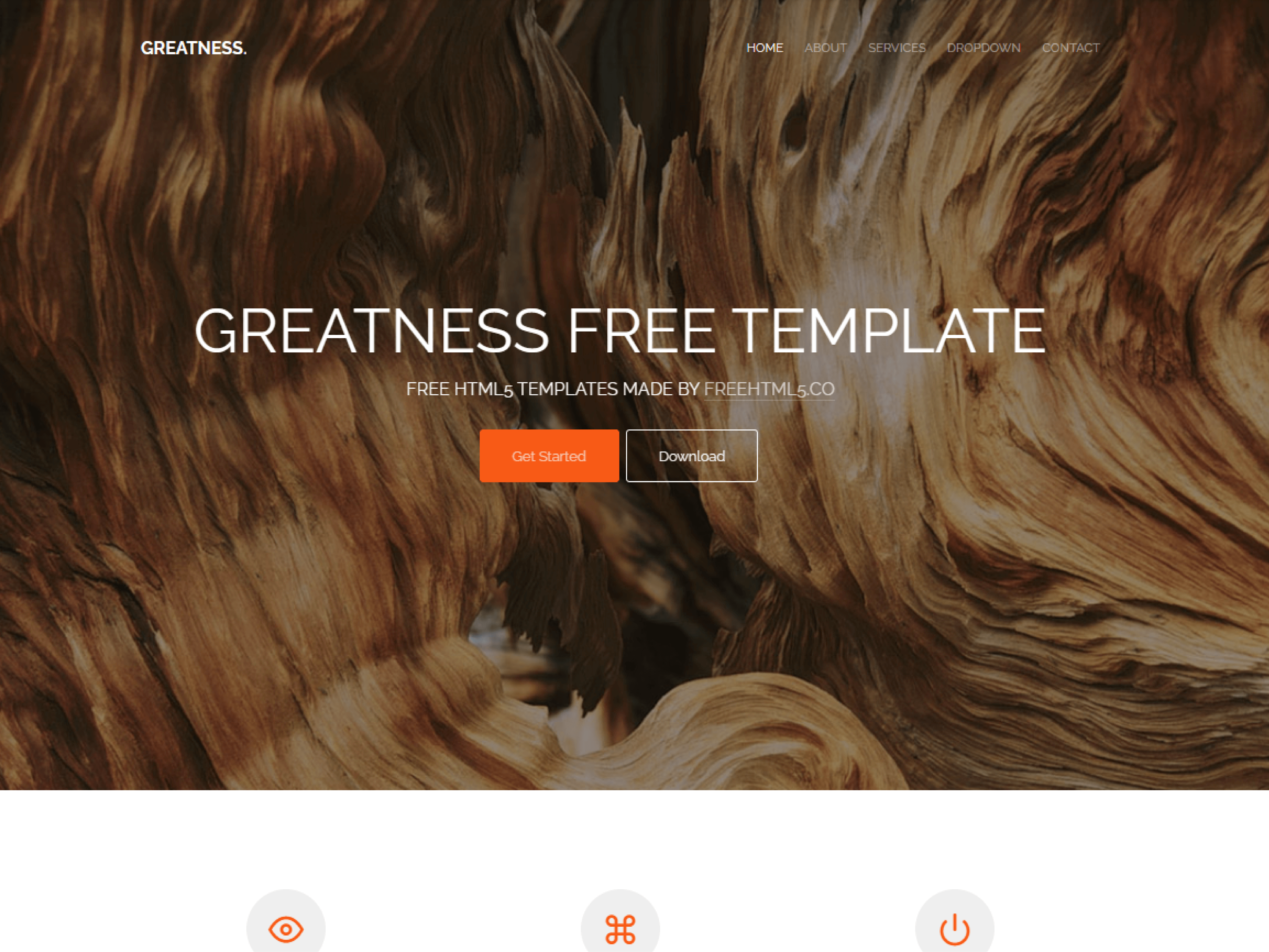 Free HTML5 Website Template by gettemplates.co